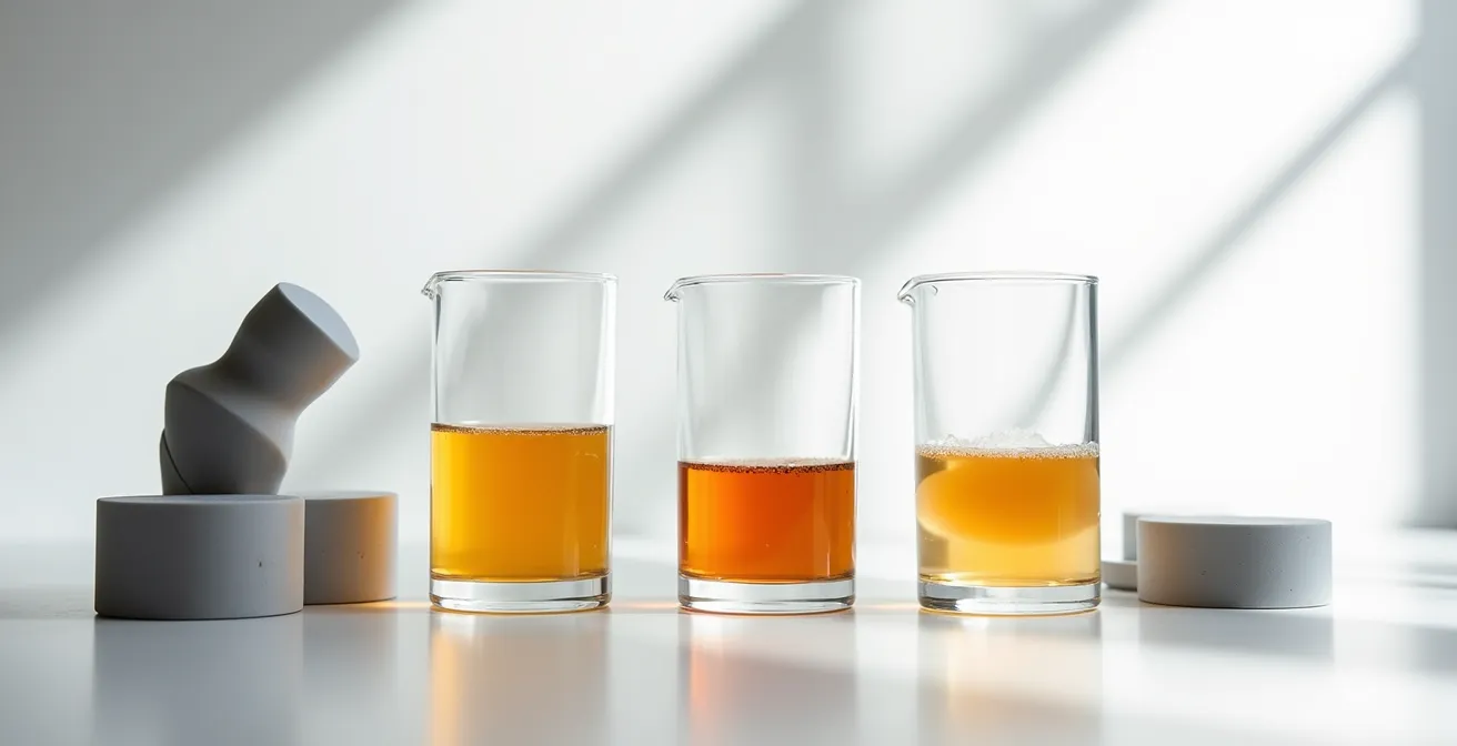 Close-up view of dissolved polystyrene sprue creating gap-filling compound for model assembly